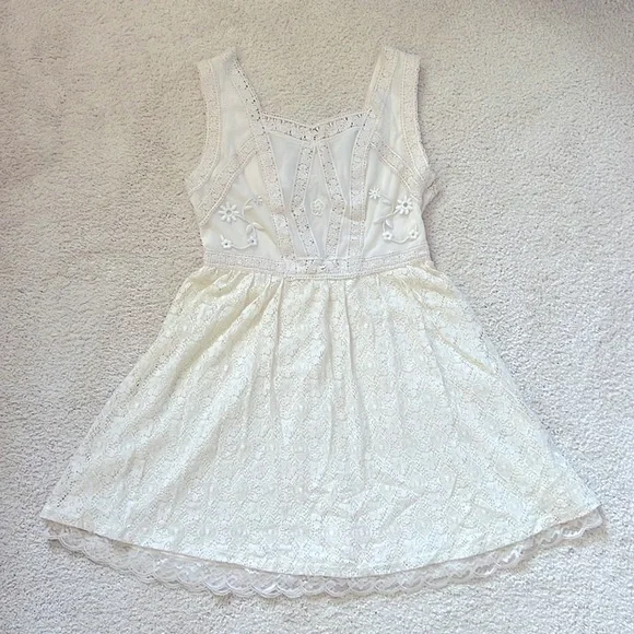 Forever 21 | Dresses | Forever 2 Boho Lace Mini Dress | Poshmark